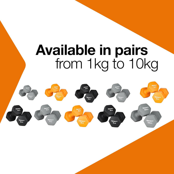Athlyt - Neopren hanteln gewichte 2 x 1 kg, 2 x 1 kg