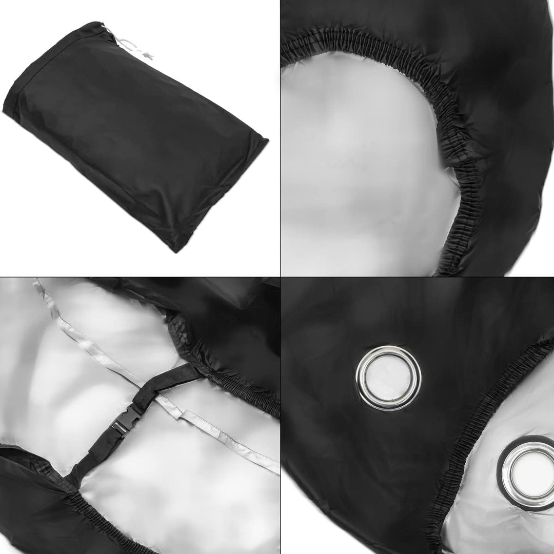 Motorrad Abdeckplane XXL für BMW R 1100 GS/RS/RT, R NineT Urban G/S schwarz