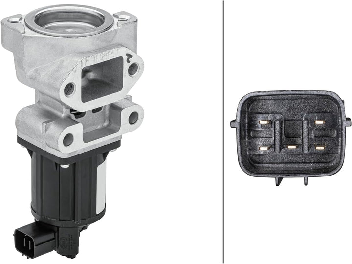 HELLA 6NU 014 864-701 AGR-Ventil - elektrisch - 5-polig - mit Dichtung