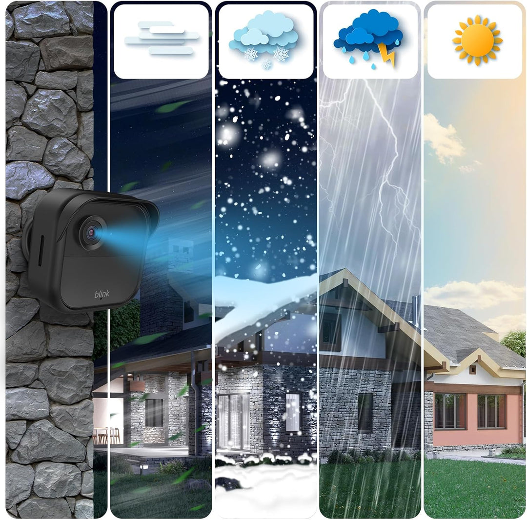 Silikon-Schutzhülle für All-New Blink Outdoor 4 (4. Generation), wetterfeste Silikonhülle bietet vol