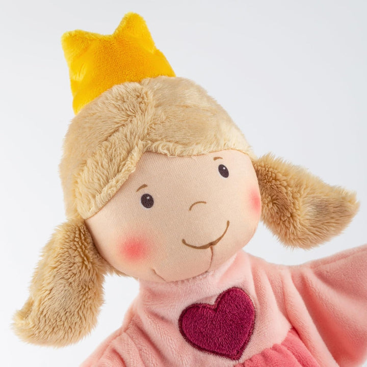 sigikid 43045 Handspielpuppe, pink/Prinzessin, OneSize, Pink/Prinzessin