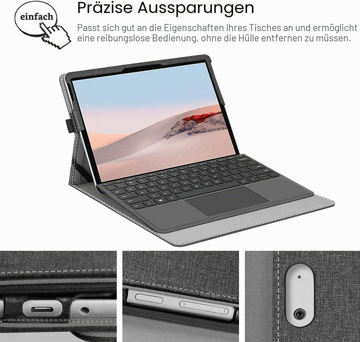 Fintie Hülle für Microsoft Surface Go 4 / Surface Go 3 / Surface Go 2 / Surface Go 10 Zoll Tablet -