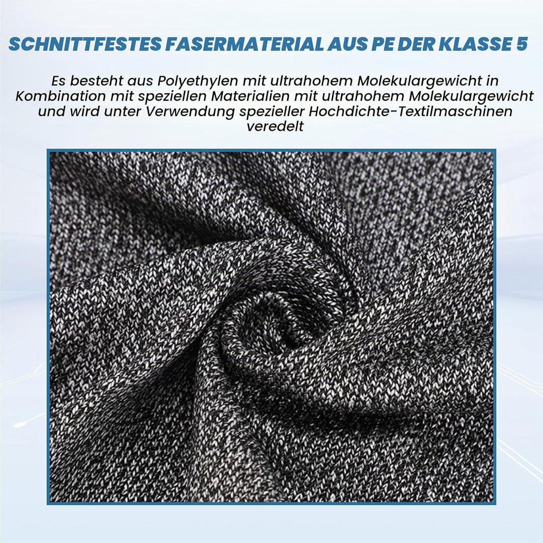 Leapiture Stufe 5 Schutzweste Schnittfest Robuste Messersichere Rundhalsweste Sicherheitszubehör Sch