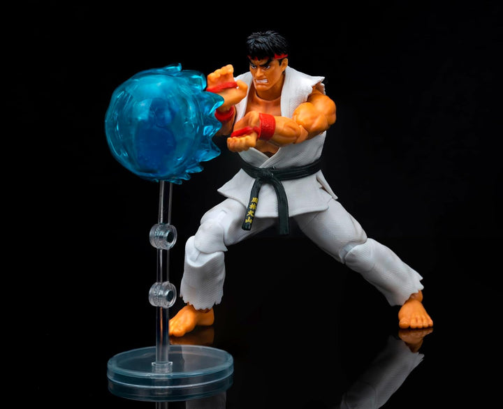 Jada Toys Street Fighter Figur RYU (15 cm) - bewegliche Sammel- und Actionfigur aus Street Fighter 2