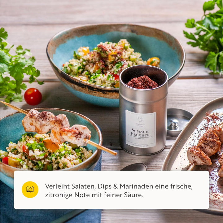 Boomers Gourmet - Orientalische Gewürze Set, Sumach Gewürz I Dukkah Gewürzmischung I Zatar Gewürzmis