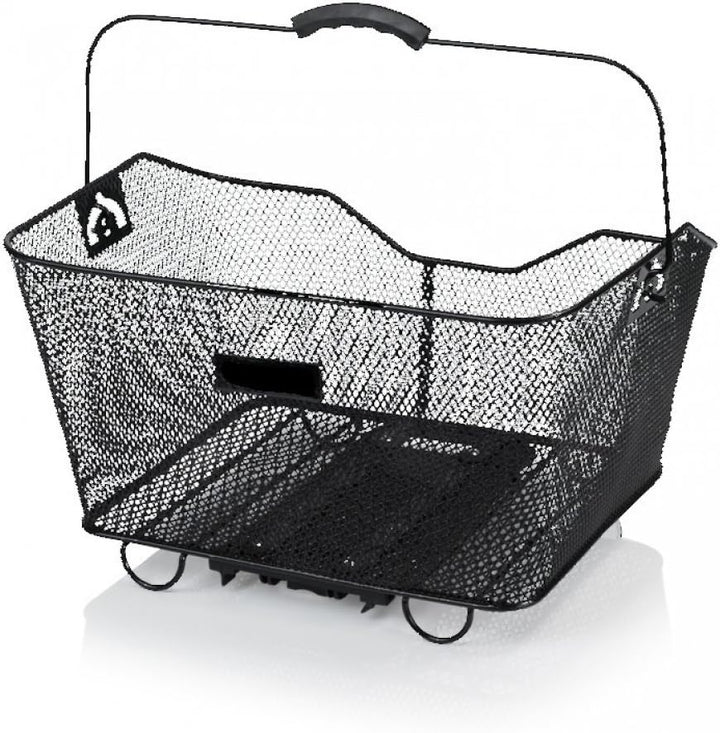 XLC Unisex – Erwachsene Ba-b04 Korb Carry More 324x215x415 Schwarz, 324x215x415 Schwarz