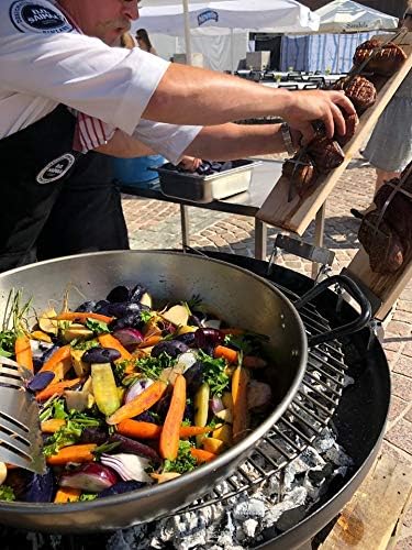 Muurikka Wok Pfanne 60cm Synthetik grau Ø 60 cm, Ø 60 cm