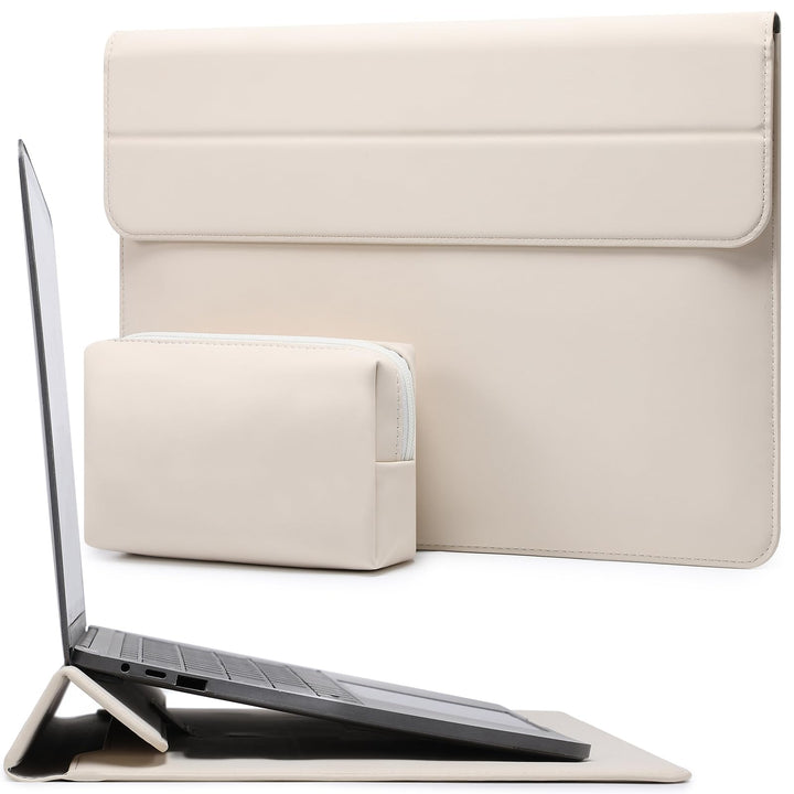 HYZUO 13 Zoll Laptop Hülle mit Standfunktion für 2025-2018 MacBook Air 13 M4 M3 M2 M1, 2025-2016 Mac
