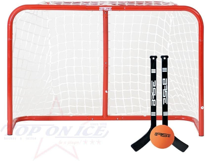 Base Street-Hockeytor 32‘‘, Outdoor-Tor für Hockey, klappbares Tor, 81x53x30cm, perfekt für die Stra