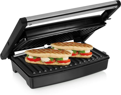 Tristar Kontaktgrill GR-2859 – Grillfläche 27,5 x 18 cm – 1500 Watt – bis 180°