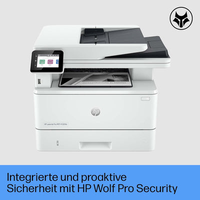 HP LaserJet Pro MFP 4102fdn Multifunktions-Laserdrucker, Fax, Automatischer beidseitiger Druck, Hohe