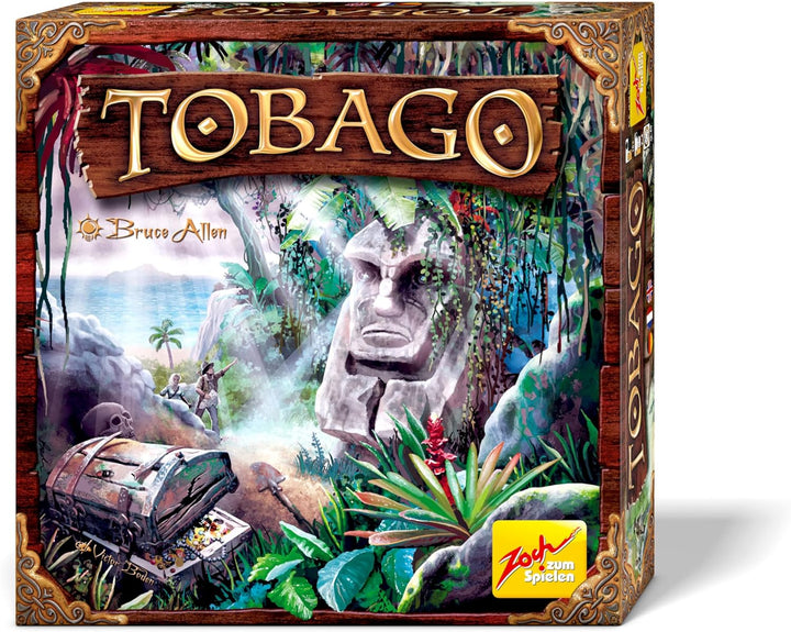 Zoch 601105152 - Tobago (Neuauflage) - Spieleklassiker, Familienspiel für Erwachsene und Kinder, Gru
