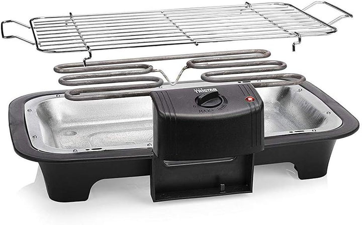 Tristar BQ-2813 Elektrogrill, 37 x 21 cm, 2000 Watt