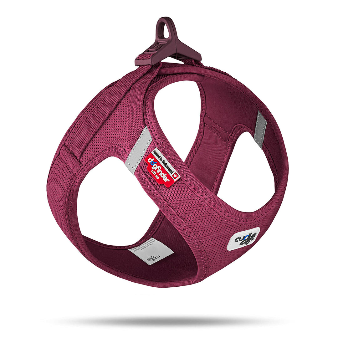 Vest Harness curli Clasp Air-Mesh Ruby L Ruby L Einfarbig, Ruby L Einfarbig