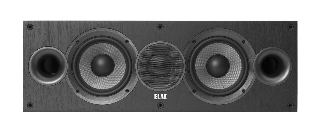 ELAC Debut 2.0 Center-Lautsprecher C5.2, Box für Musikwiedergabe über Stereo-Anlage, 5.1 Surround-So