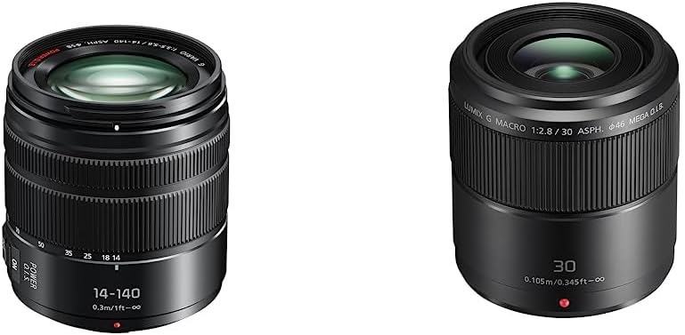 Panasonic H-FSA14140E Superzoom Objektiv LUMIX G (14-140mm (KB), Staubschutz, Spritzwasserschutz, F3