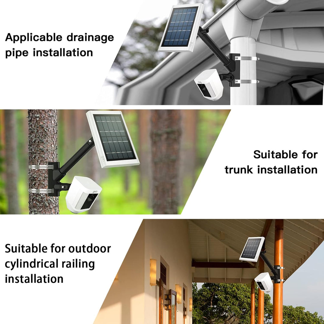 2-in-1 Universal Wasserleitung Stahlrohr Festbügel für Spotlight Kamera Plus, Spotlight Kamera Pro,