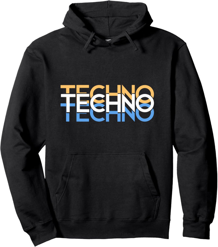 Rave Hardtekk Gabber House - DJ EDM Raver Techno Pullover Hoodie