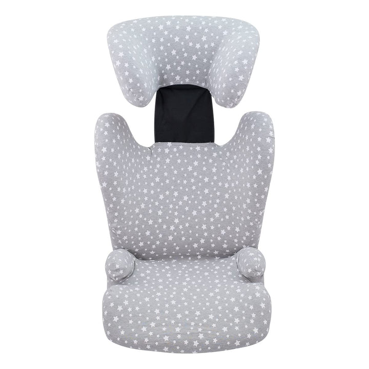 JYOKO Kids Bezug kompatibel mit Britax Romer Kidfix, aus Baumwolle (Romer Kidfix, White Star) Romer
