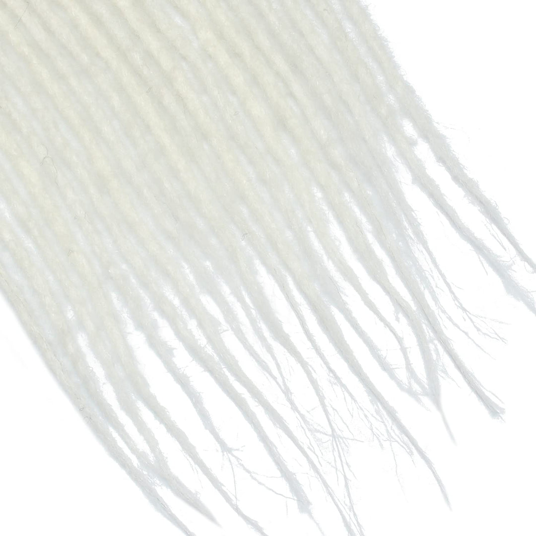 Dünne 0.6cm Synthetische Dreadlock Extensions Handgemacht 24 Zoll 20 Stränge Häkelhaar Lange Häkelzö
