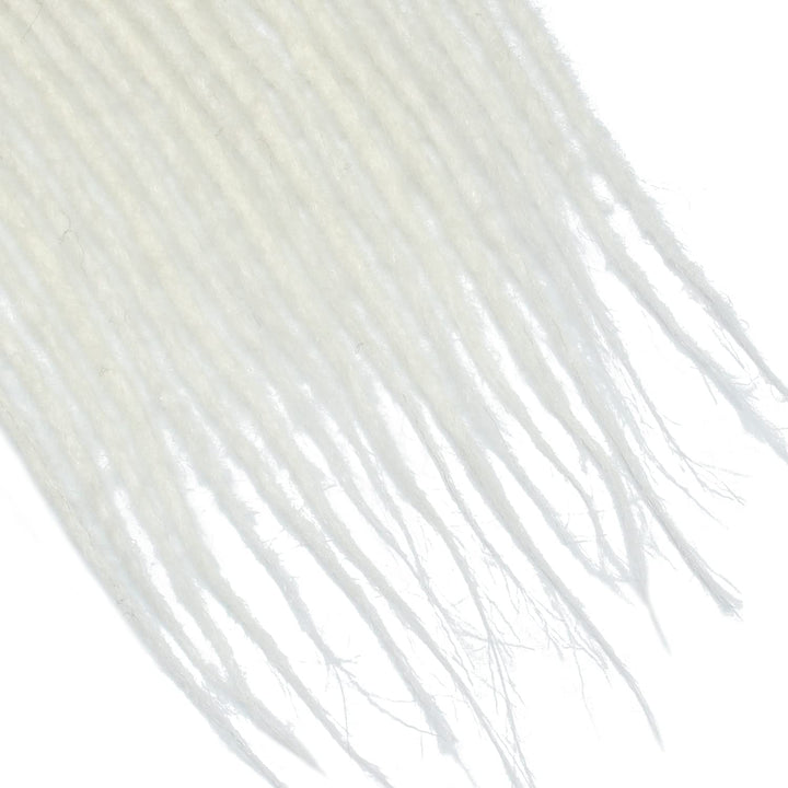 Dünne 0.6cm Synthetische Dreadlock Extensions Handgemacht 24 Zoll 20 Stränge Häkelhaar Lange Häkelzö