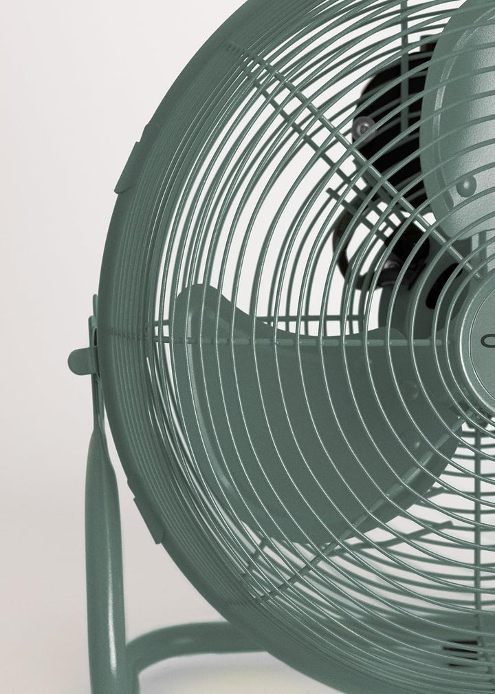 CREATE / AIR FLOOR RETRO/Industrieller Bodenventilator/Grün-Sage Ventilator, 12 Zoll, starker Luftst