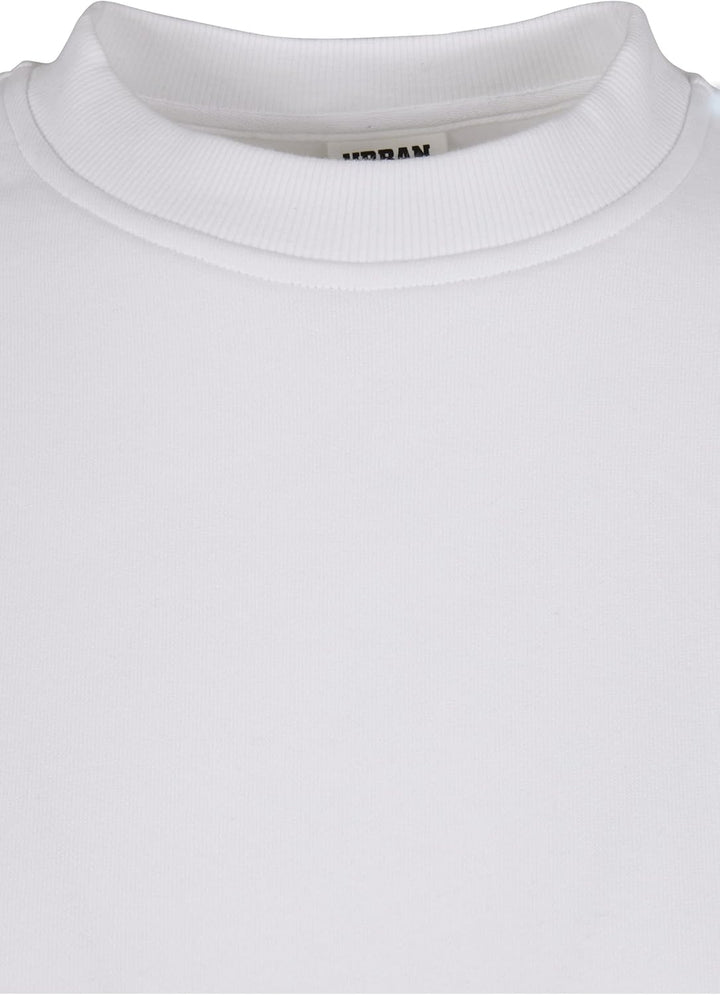 Urban Classics Damen Oversized Sweatshirt aus Bio-Baumwolle, Crew Neck Pullover aus Organic Cotton,