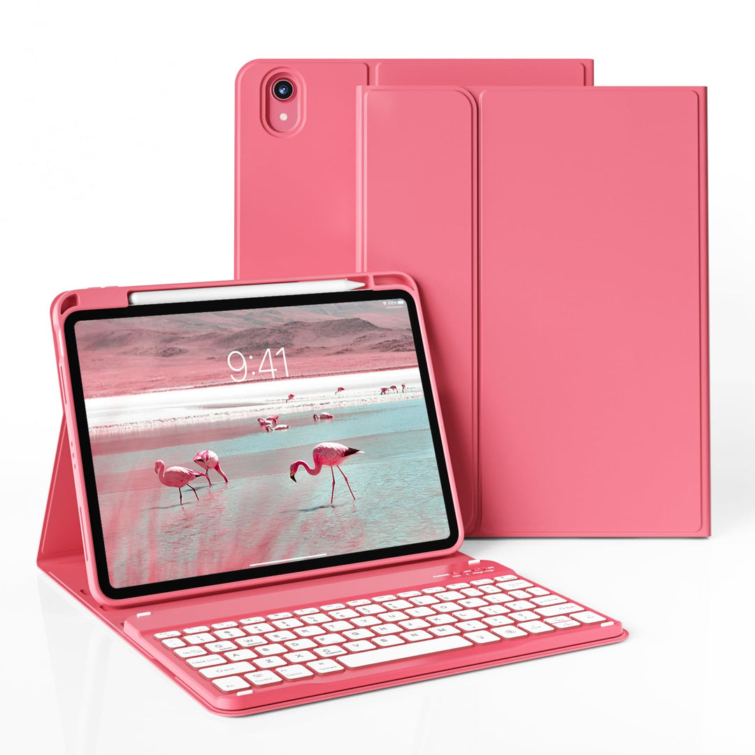 JKSML Tastatur Hülle für iPad Air 11 Zoll M4/M3/M2 (2026/2025/2024) &amp; iPad Air 5./4. Gen (2022/2020)