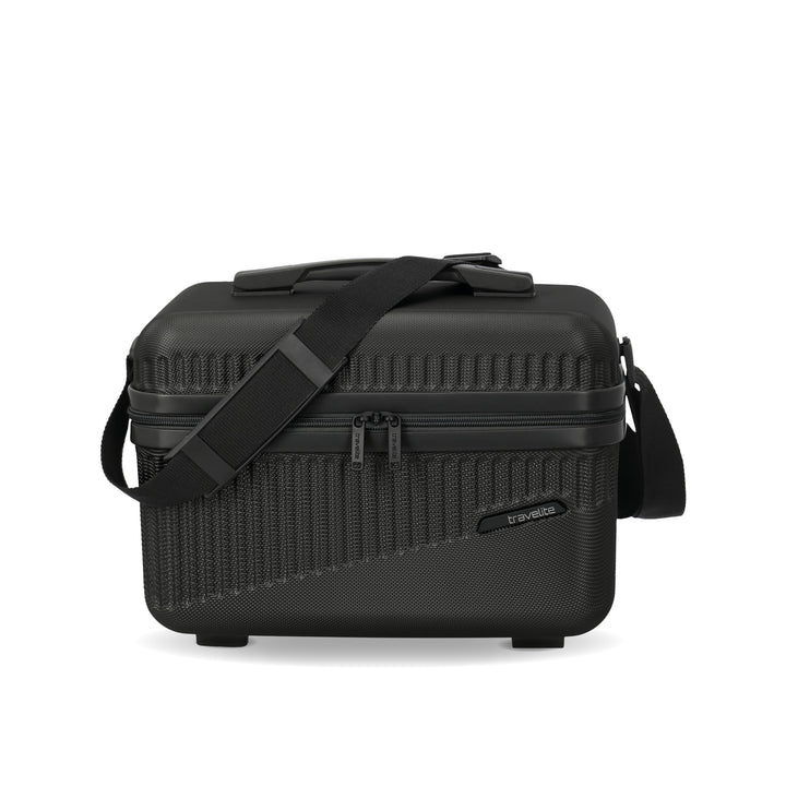 travelite Beautycase Hartschale Handgepäck, Bali, Kosmetikkoffer mit Organizer -und Aufsteckfunktion