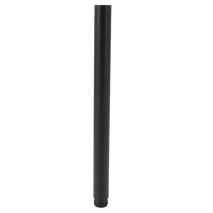 Duschrohr, Schwarze Duschkopfverlängerung, Duscharmverlängerung aus Massivem Edelstahl, Feine Oberfl