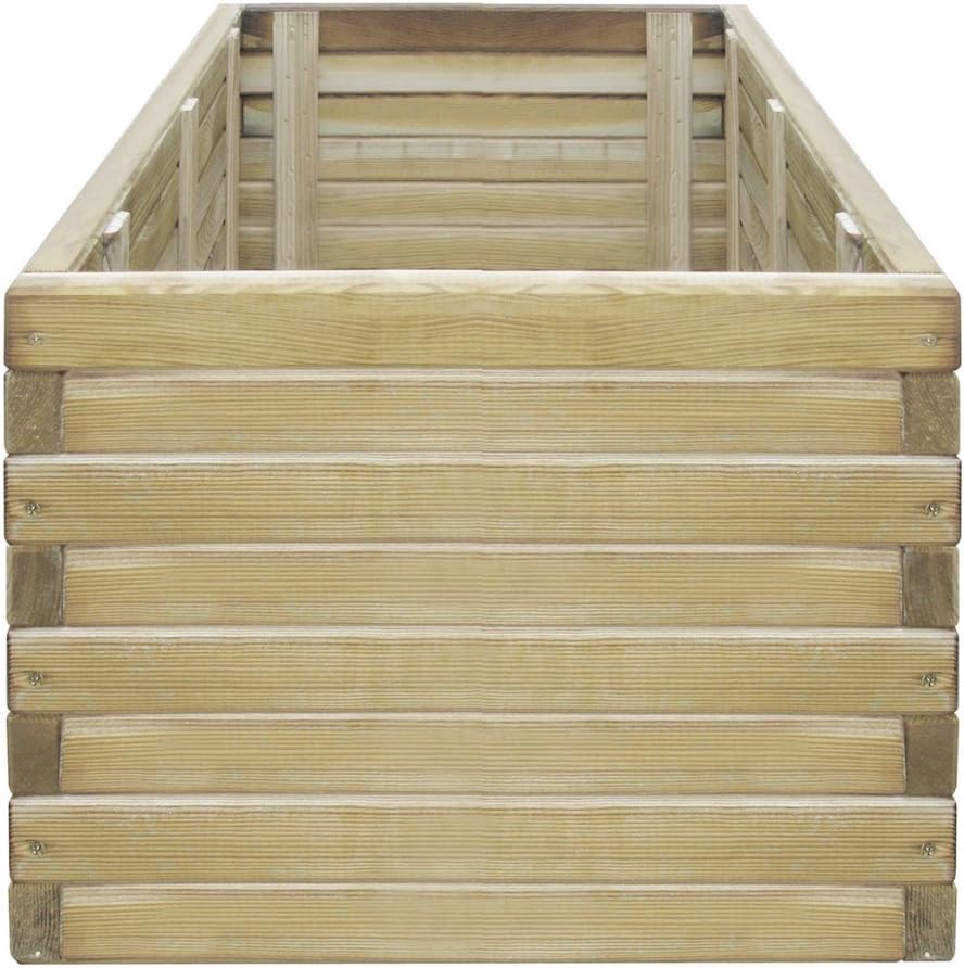 Pflanzkasten Blumenkasten aus Holz 100 x 50 x 40 cm, 100 x 50 x 40 cm