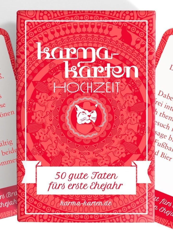 Hochzeitsspiel - Kombipack 2 - Hochzeitsspiel + Karmakarten - Das Original