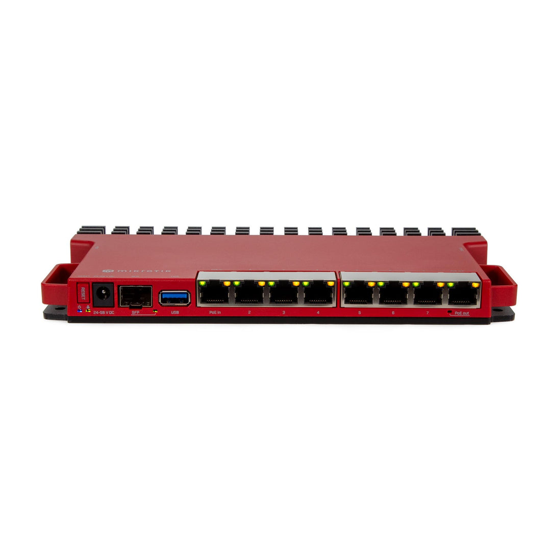 Mikrotik L009UiGS-RM Routeur connecté 2.5 Gigabit Ethernet, Gigabit Ethernet Rouge