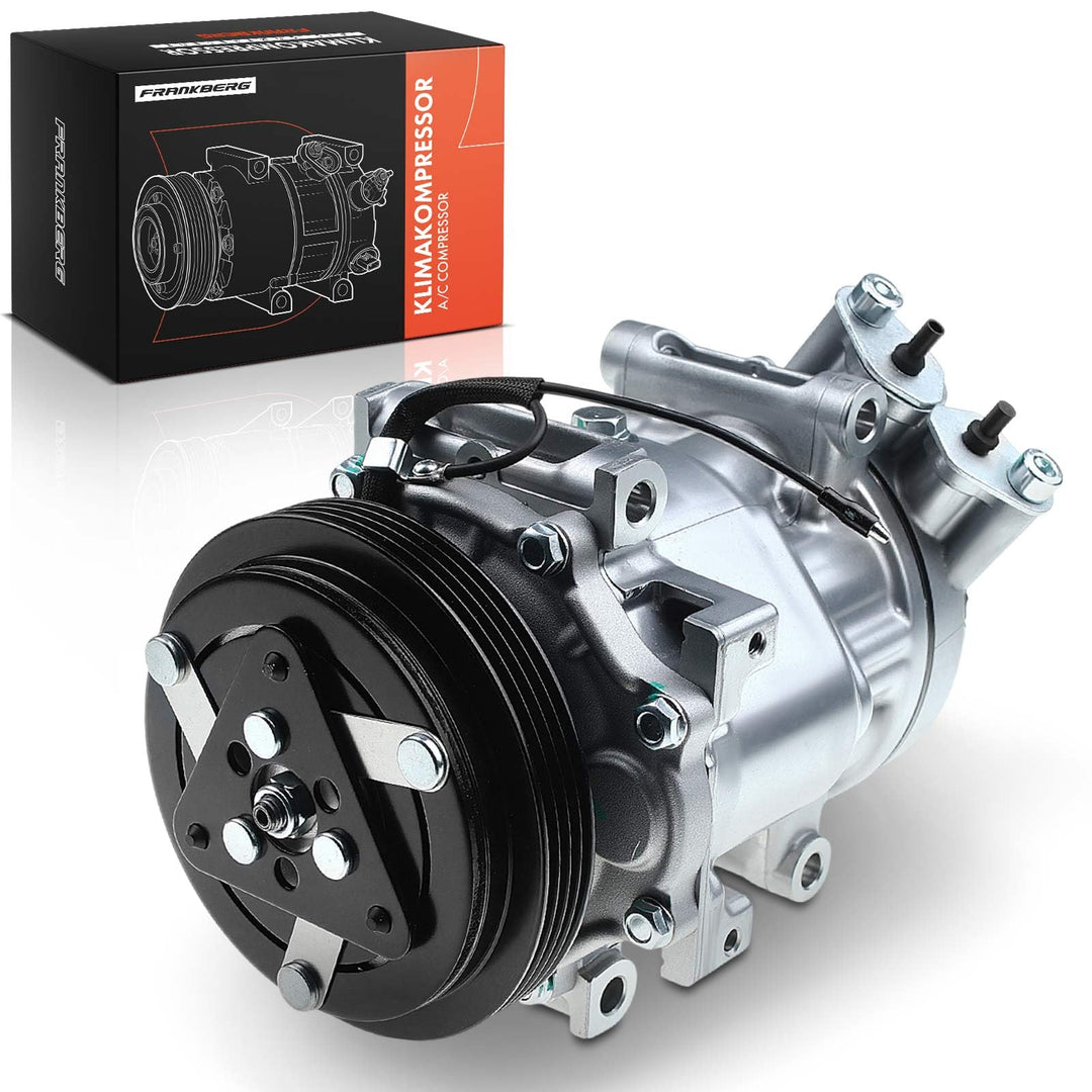 Frankberg Klimakompressor Klimaanlage Kompatibel mit Clio II BB CB 1.4L 1.6L 1998-2005 Kangoo KC0/1