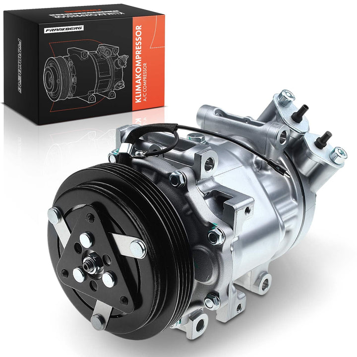 Frankberg Klimakompressor Klimaanlage Kompatibel mit Clio II BB CB 1.4L 1.6L 1998-2005 Kangoo KC0/1