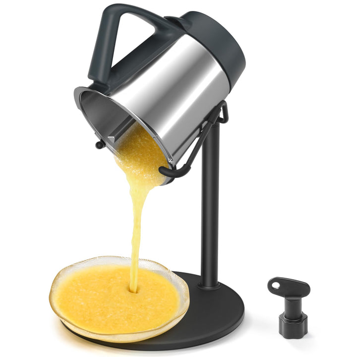 Mixtopf Edelstahl Halter für Thermomix TM6, TM5, TM31 • Alternative zu Spatel • Erleichtert das Aufn