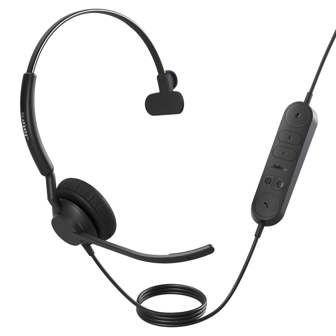 Jabra Engage 40 Telefon On Ear Headset kabelgebunden Mono Schwarz Mikrofon-Rauschunterdrückung, Nois
