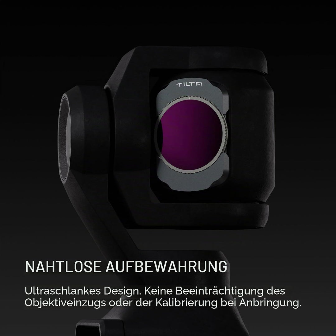 Tilta Pocket 3 Black Mist 1/2 Filter, Magnetischer Schwarzer Diffusionsfilter Kompatibel mit DJI Osm