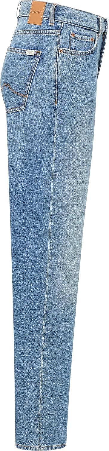 MUSTANG Damen Style Brooks Straight Jeans 28W / 32L Mittelblau 682, 28W / 32L Mittelblau 682