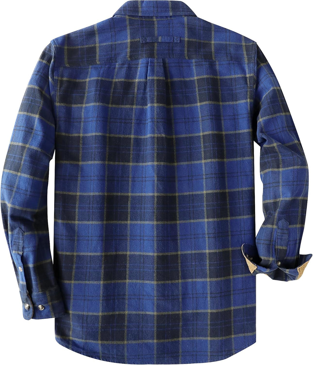 Dubinik® Flanellhemd Herren Button Down Kariert Baumwollhemd Freizeithemd Hemd Herren Langarm mit Zw