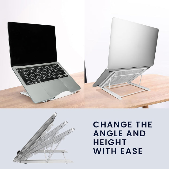 kwmobile Laptop Ständer für Logitech Laptop PC/Portable Monitor/Tablet Laptop Stand - Laptopständer