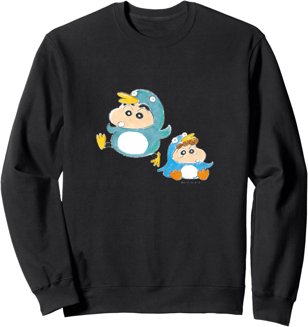 Crayon Shin-chan Penguins Shin-chan & Himawari Sweatshirt