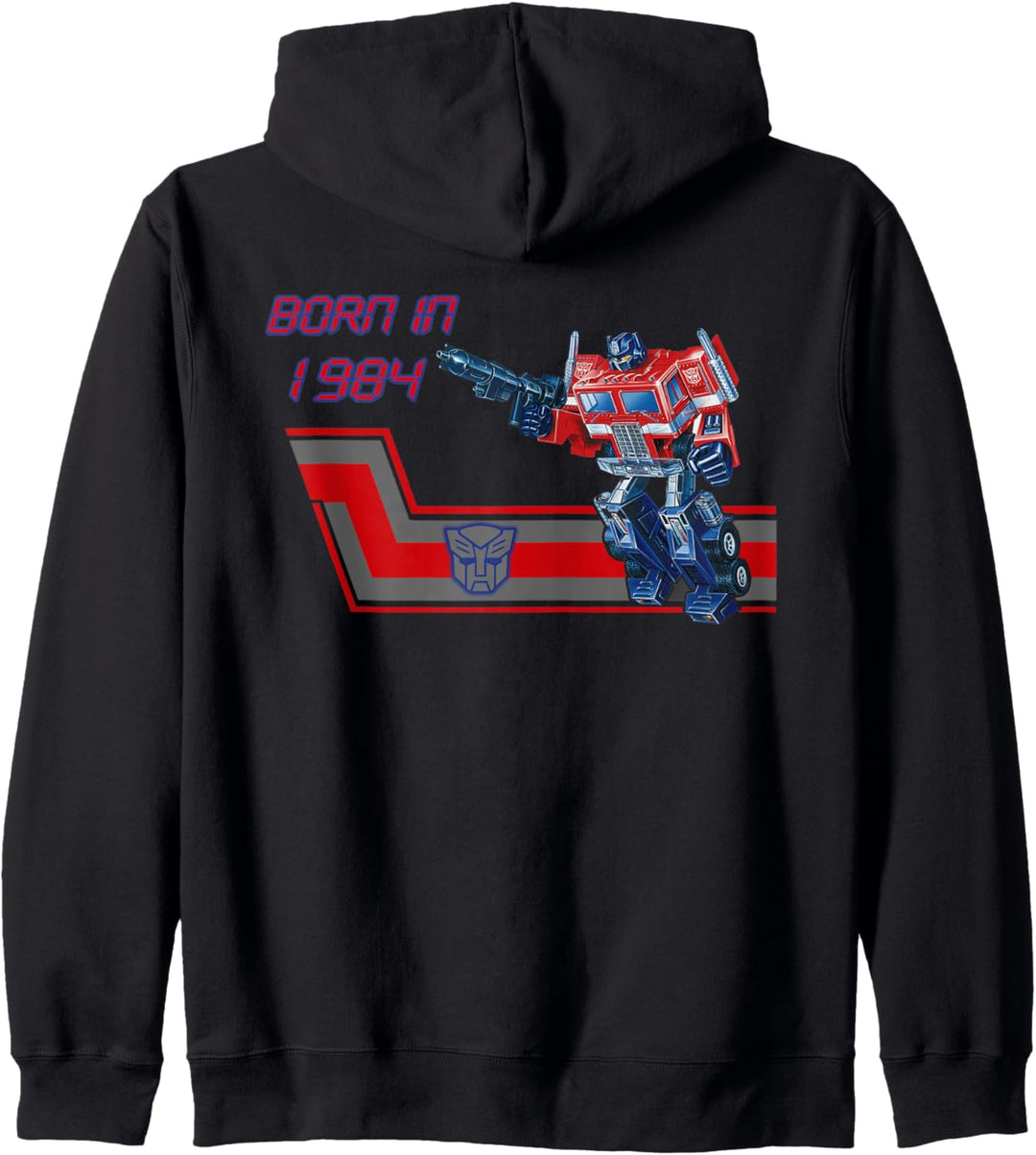 Transformers Optimus Prime G1 Box Art, geboren 1984 Kapuzenjacke