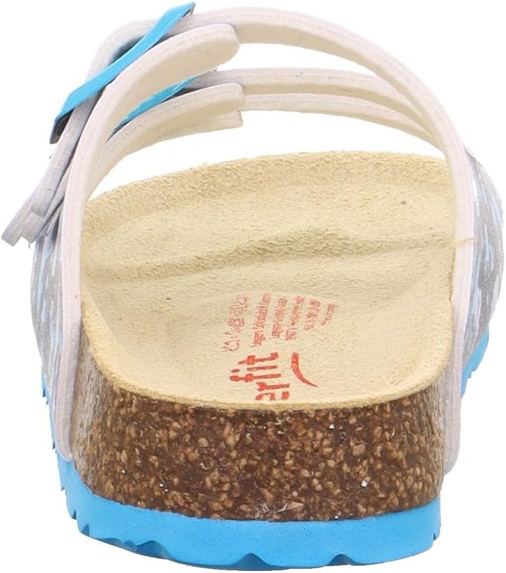 Superfit Mädchen Fussbettpantoffel Pantoffeln 24 EU Blau 8080, 24 EU Blau 8080