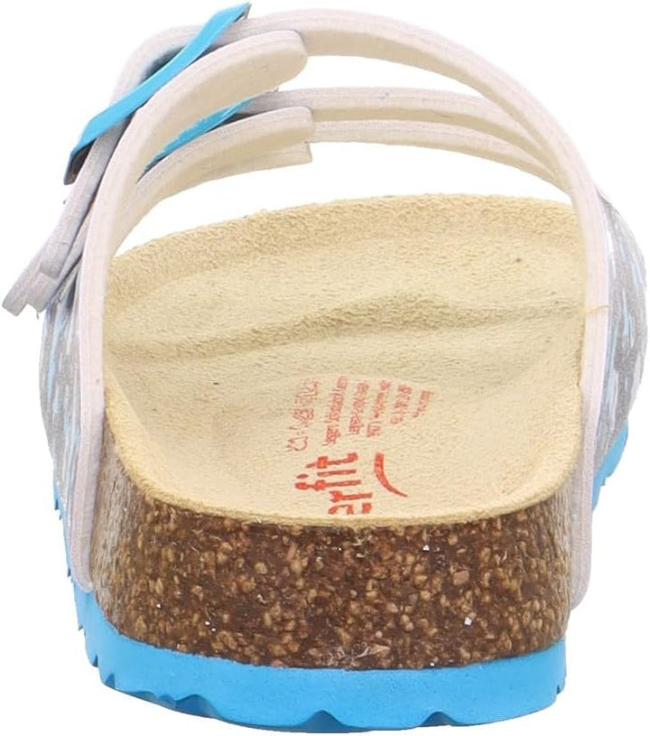 Superfit Mädchen Fussbettpantoffel Pantoffeln 24 EU Blau 8080, 24 EU Blau 8080
