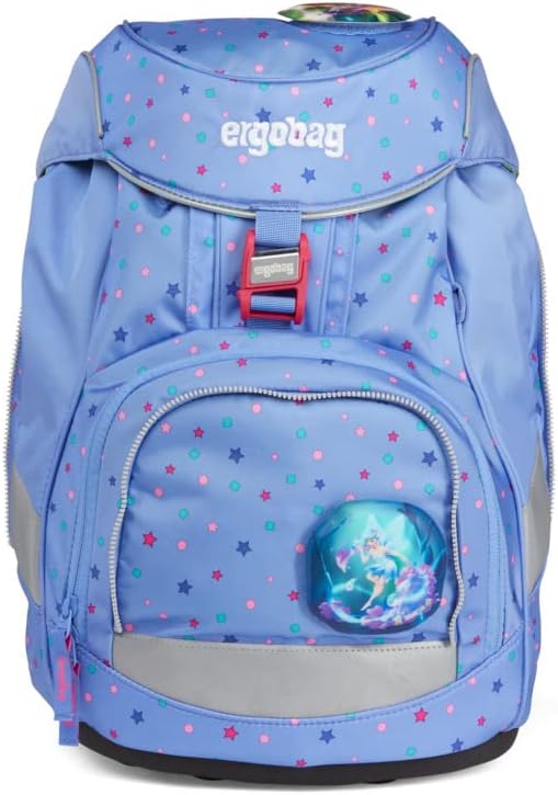 ergobag Unisex Kinder Prime School Backpack Set Rucksack Einheitsgrösse Bärzaubernd - Blau