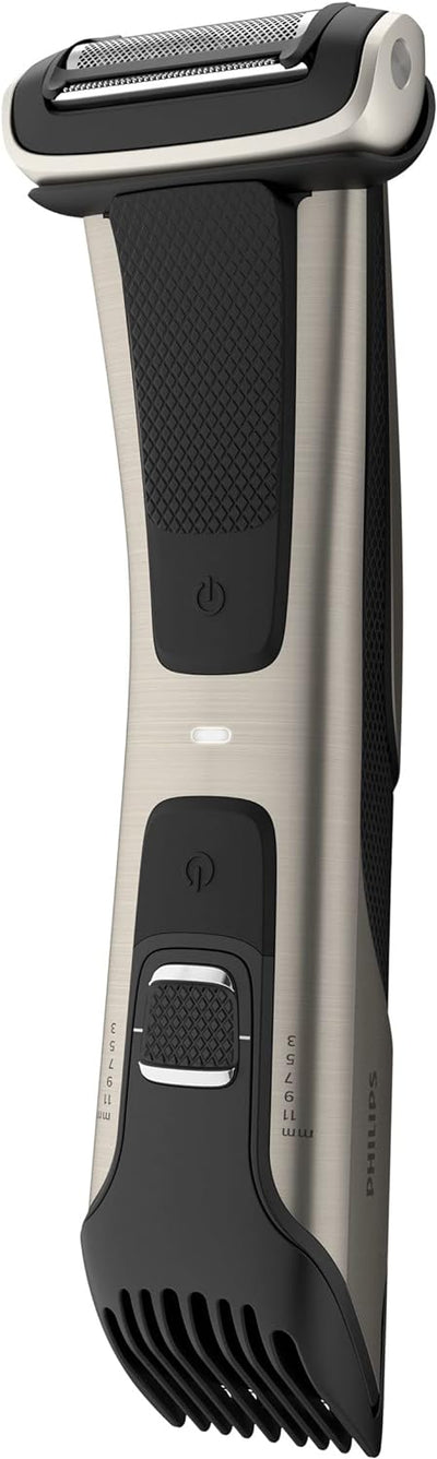 Philips Body Groomer, Serie 7000 Duschfest, ultimativer Trimmer zum Rasieren oder Trimmen überall un