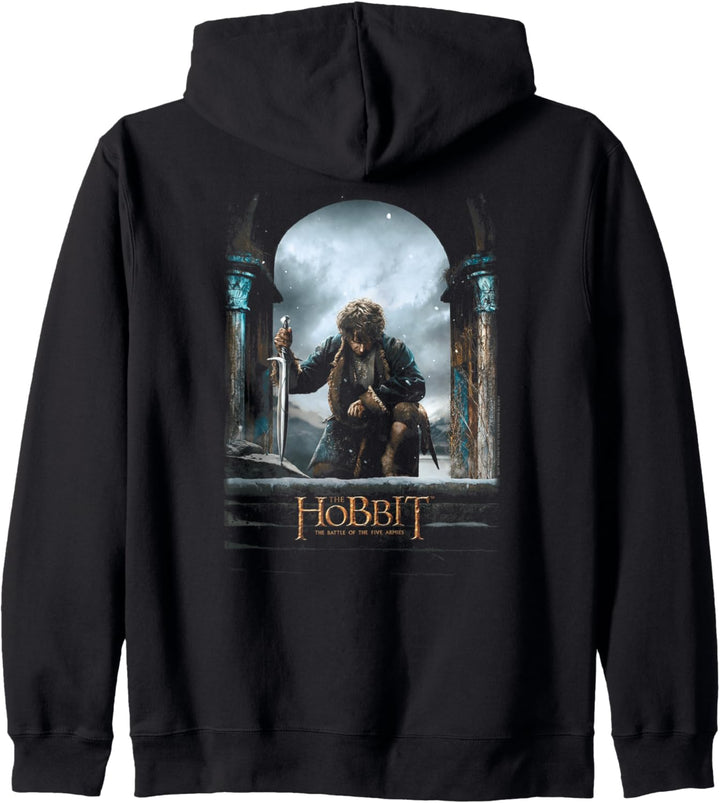 The Hobbit Bilbo Kneel Poster Kapuzenjacke