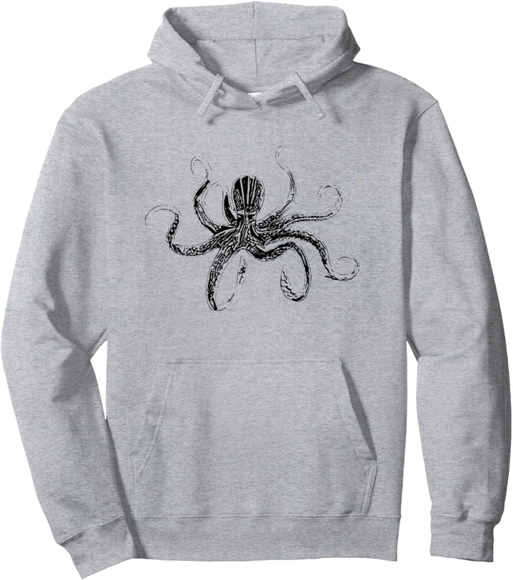Oktopus Kraken Tintenfisch Tentakel Kalmare Octopus Pullover Hoodie