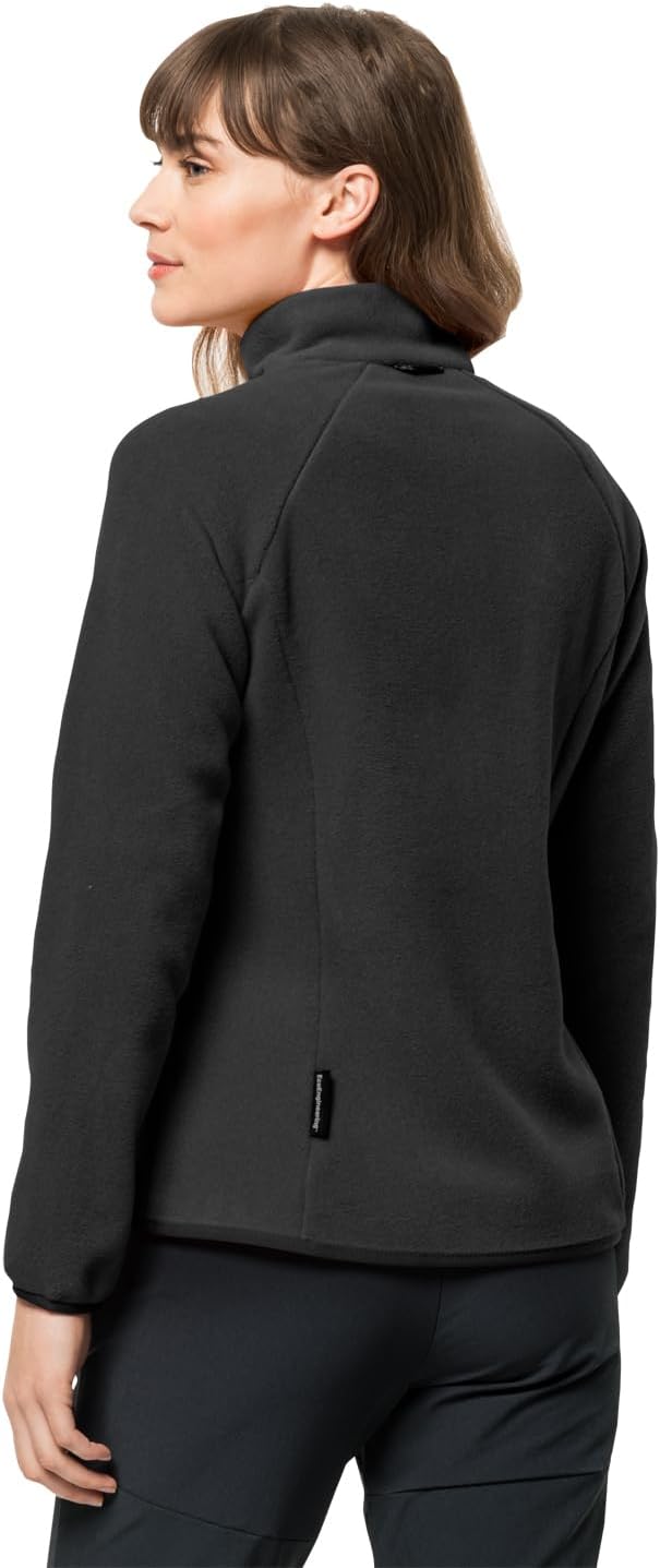 Jack Wolfskin Damen Moonrise Fz W Fleece-Jacke XS Schwarz, XS Schwarz